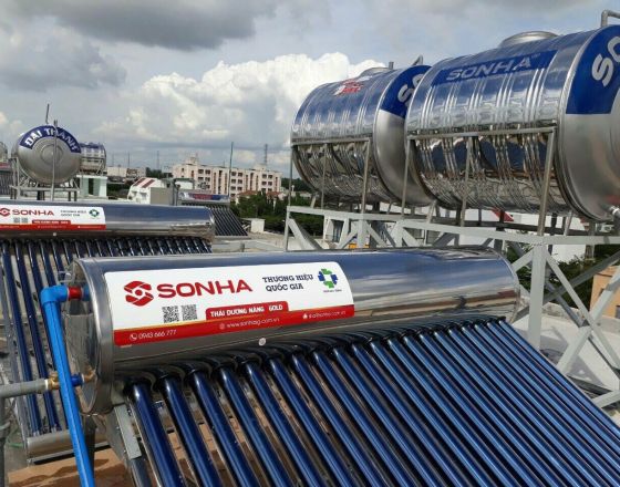 Địa chỉ mua máy nước nóng năng lượng mặt trời Sơn Hà tại Kiên Giang ?